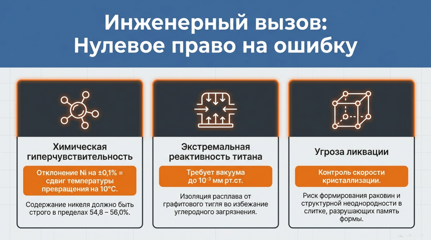 Инженерный вызов производства труб из никелида титана